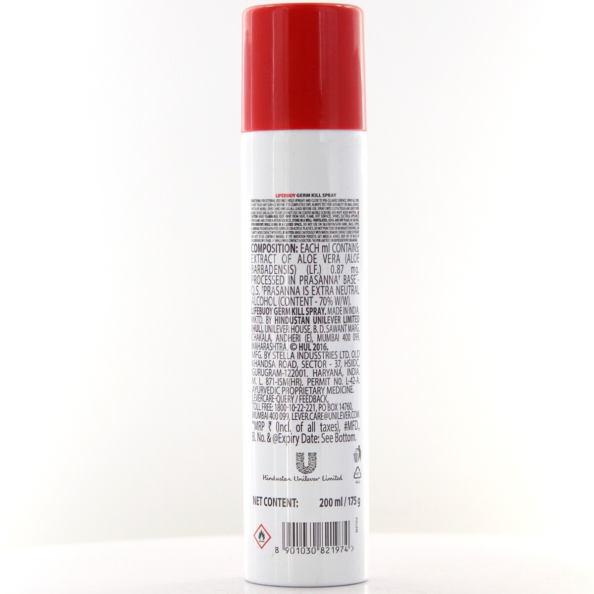 Lifebuoy Germ Kill Spray 200ml