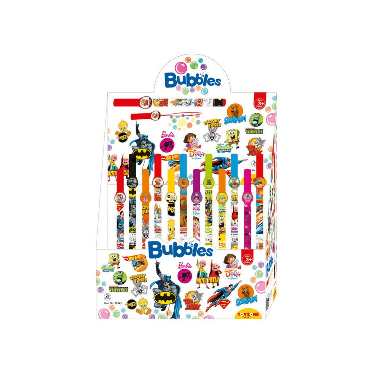 Toy Zone Bubble Stick-57543 Assorted