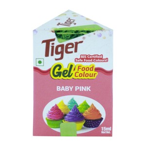 Tiger Gel Colour Baby Pink 15ml