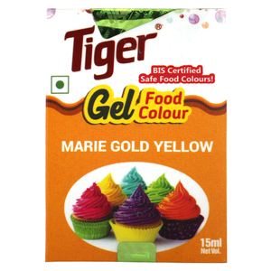 Tiger Gel Colour Marie Gold Yellow 15ml