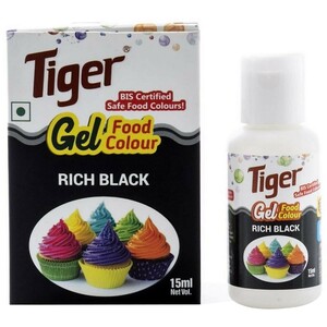 Tiger Gel Colour Rich Black 15ml