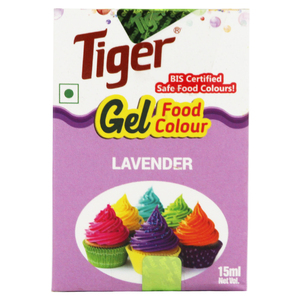 Tiger Gel Colour Lavender 15ml