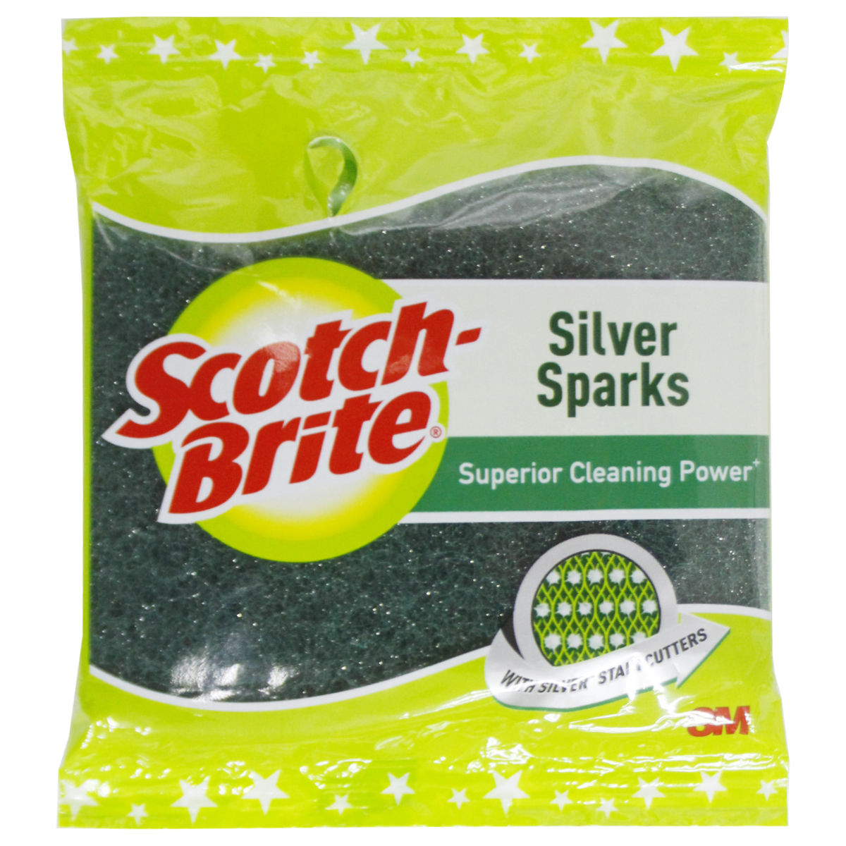Scotch Brite Silver Sprks 2.75cmx4cm