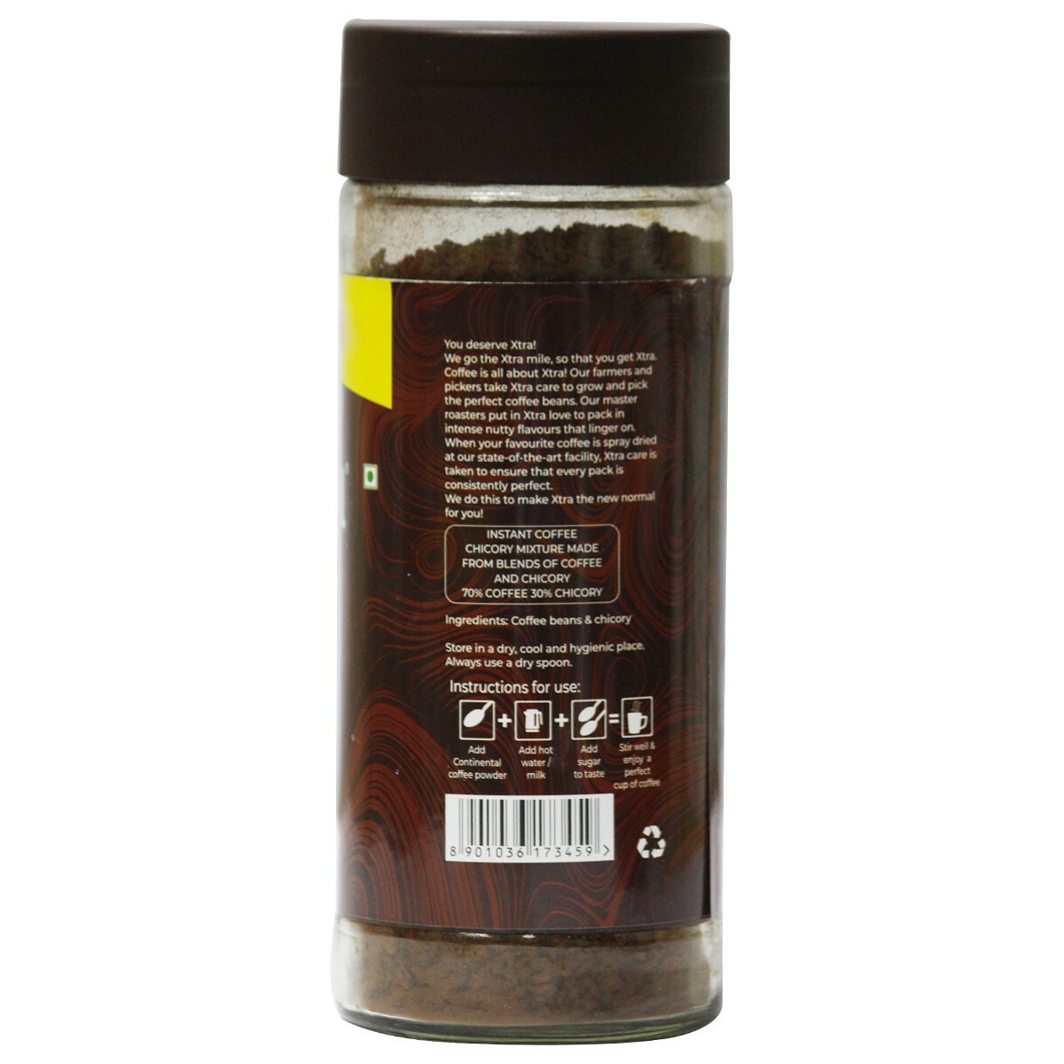 Continental Xtra Instant South Blend Coffee 200g Jar