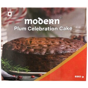 Modern Plum Celebration Cake 680g