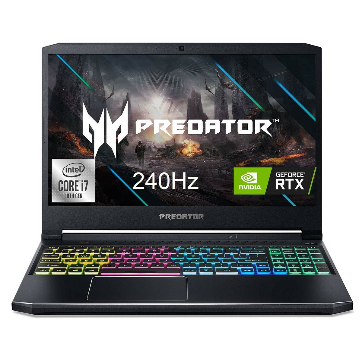 Acer Predator Helios PH315-53 Gaming Notebook Core i7 10th Gen 15.6" Win 10 Abyssal Black