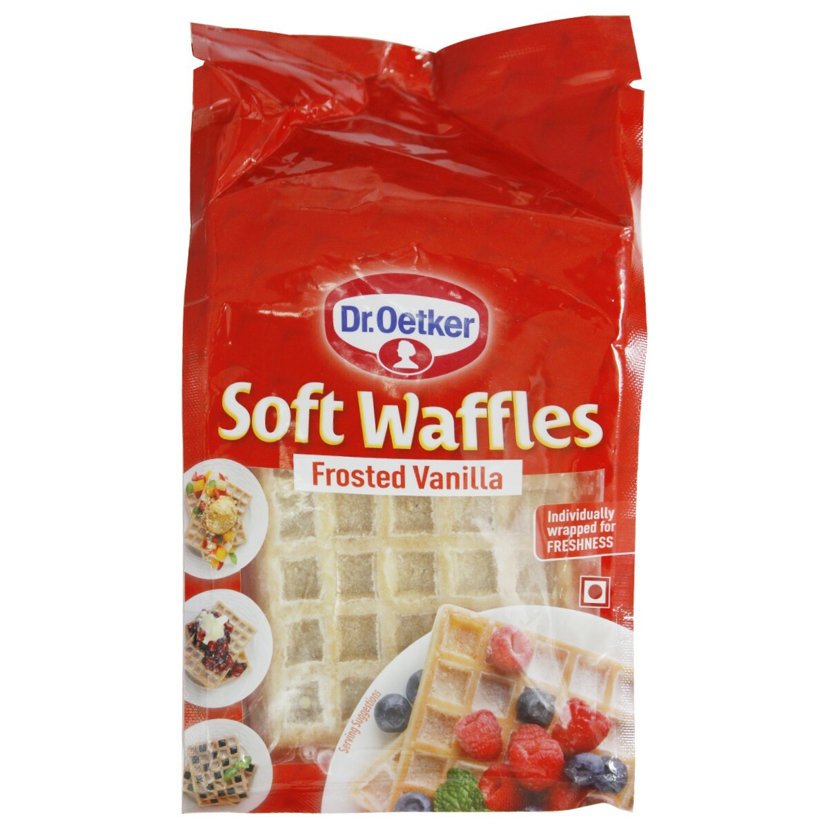 Dr Oetker Soft Waffles Frosted Vanilla 250gm