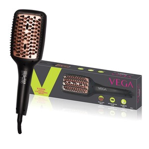 VEGA X-Look Paddle Straightening Brush VHSB-02 Hair Straightener Black