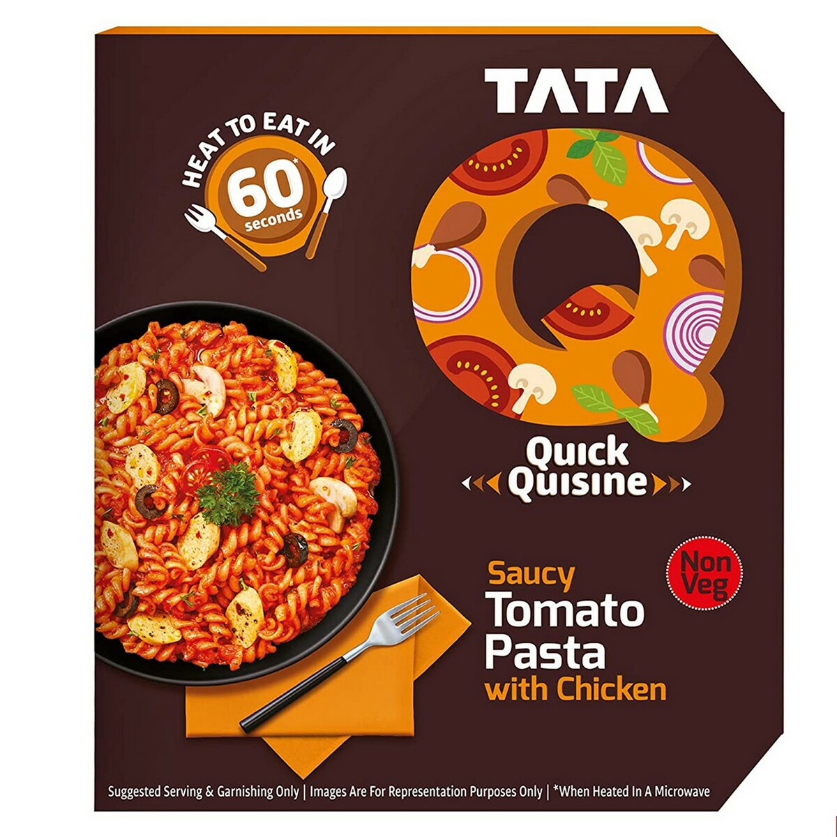 Tata Q Saucy Tomato Pasta with Chicken 305g