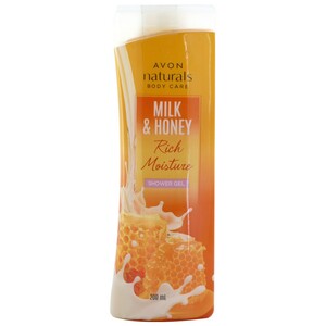 Avon Shower Gel Naturals Milk & Honey 200ml