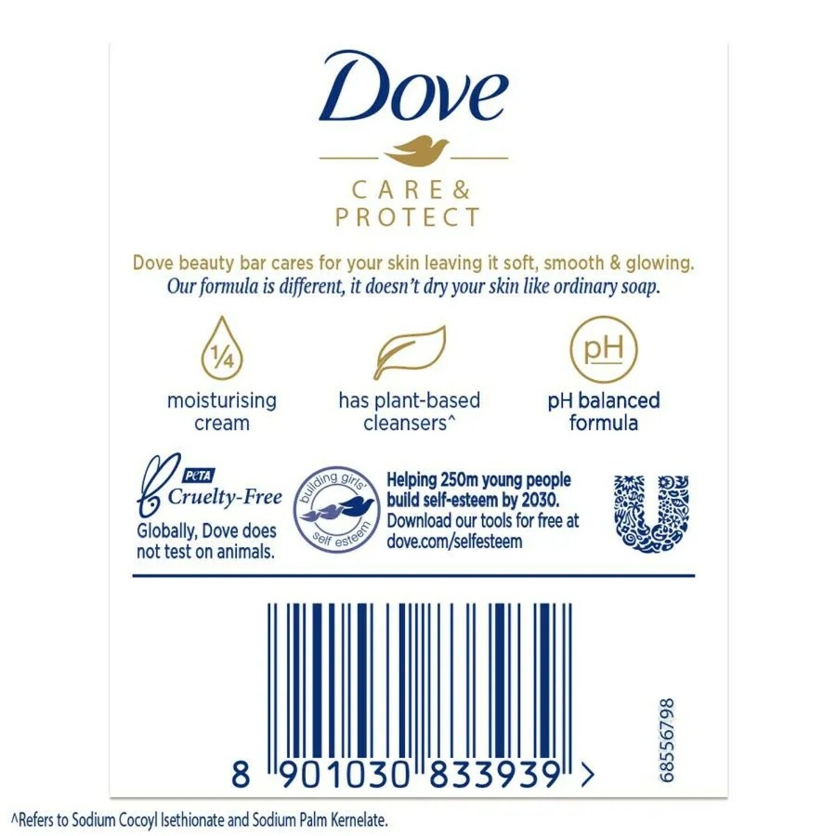 Dove Soap Care&Protect 100g 3+1
