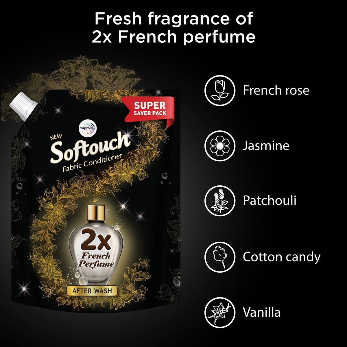 SofTouch  2X French Perfume 2L