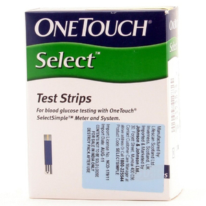 One Touch Select Test Strips 25's