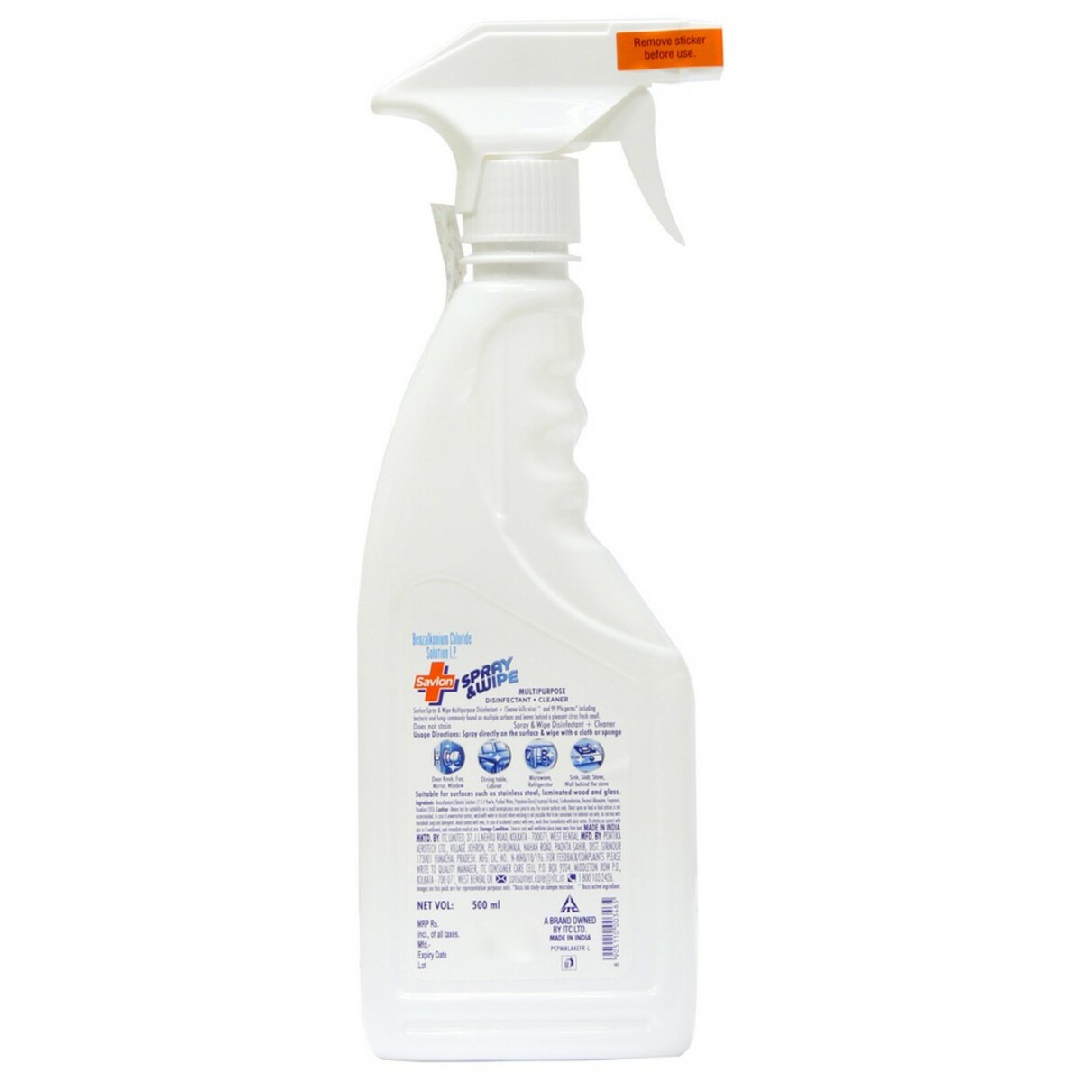 Savlon Spray & Wipe Disinfectant Cleaner 500ml