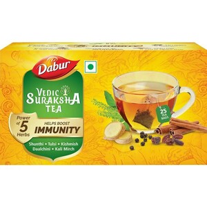 Dabur Vedic Suraksha Blck Tea 25's