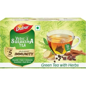 Dabur Vedic Suraksha Grn Tea 24's