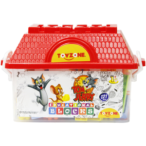 Toy Zone Educational Building Blocks Tom&Jerry 81074