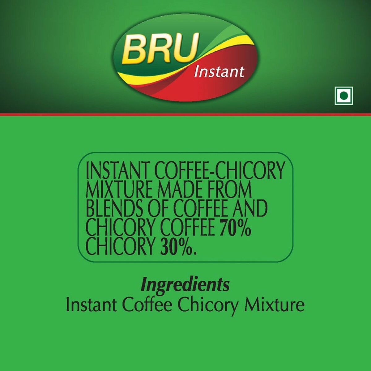 Bru Instant Coffee Poly Bag 100g