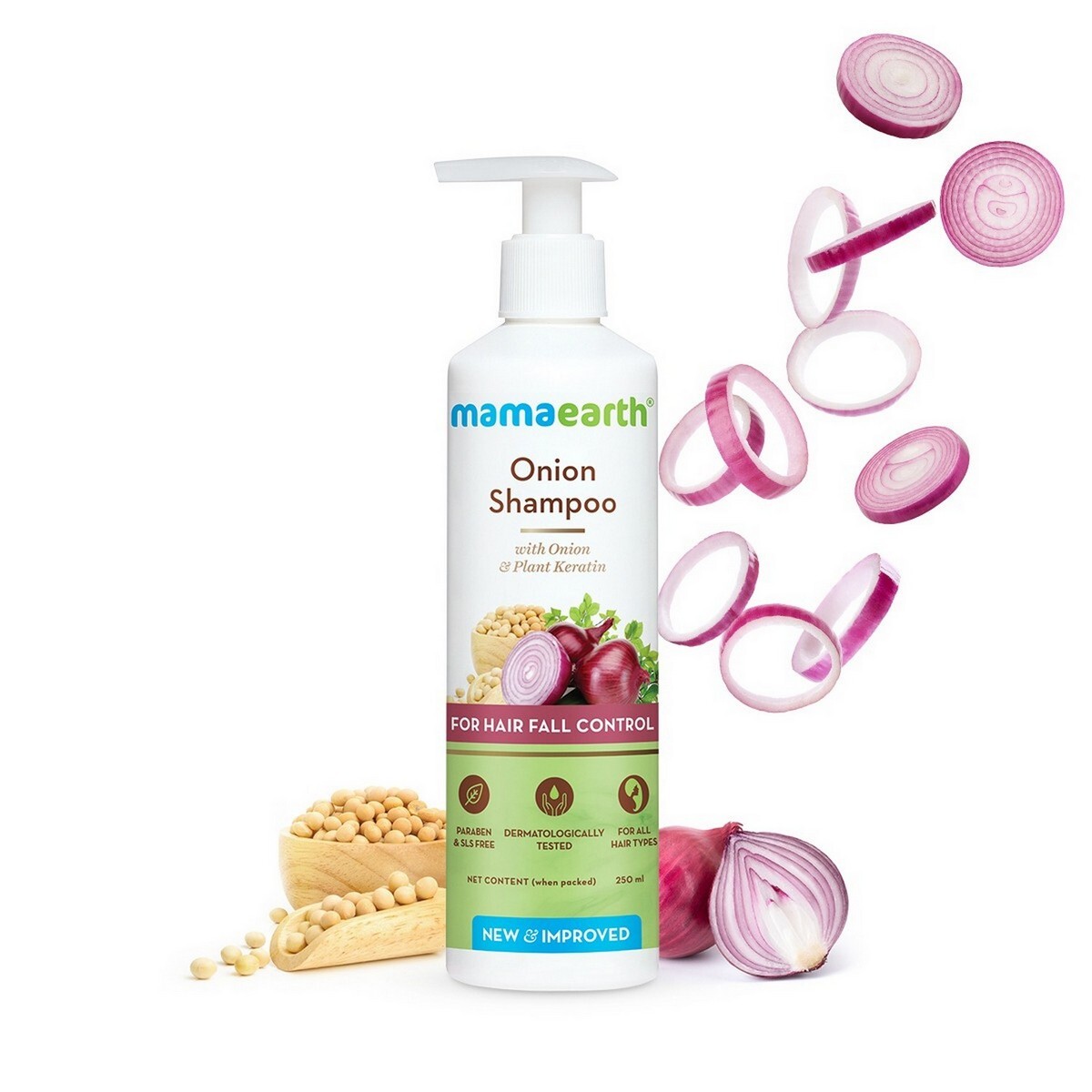 Mamaearth Onion Keratin Shampoo 250ml