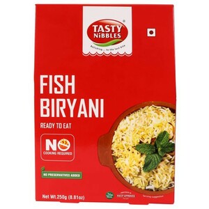 Tasty Nibbles Ready to Eat Fish Biryani 250g