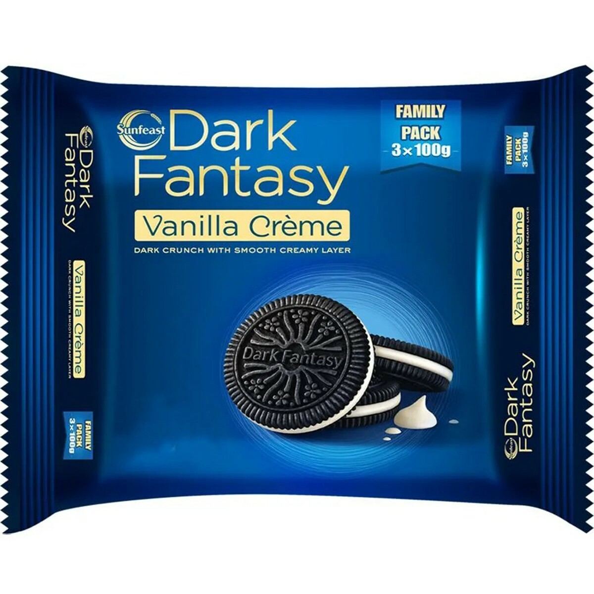 Sunfeast Dark Fantasy Vanilla Creme 300g