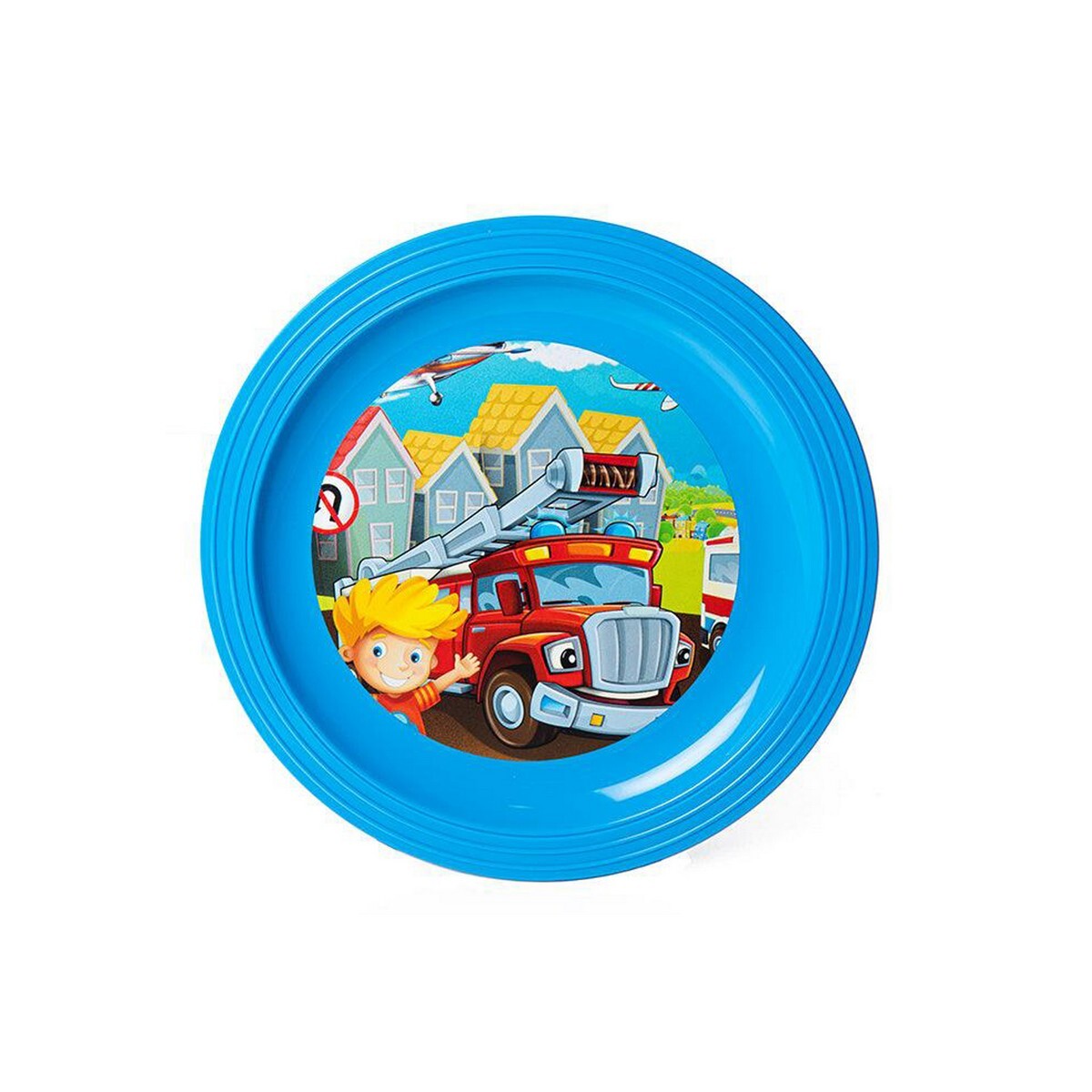 Herevin Plastic Bowl-Blue Cars 161486�002