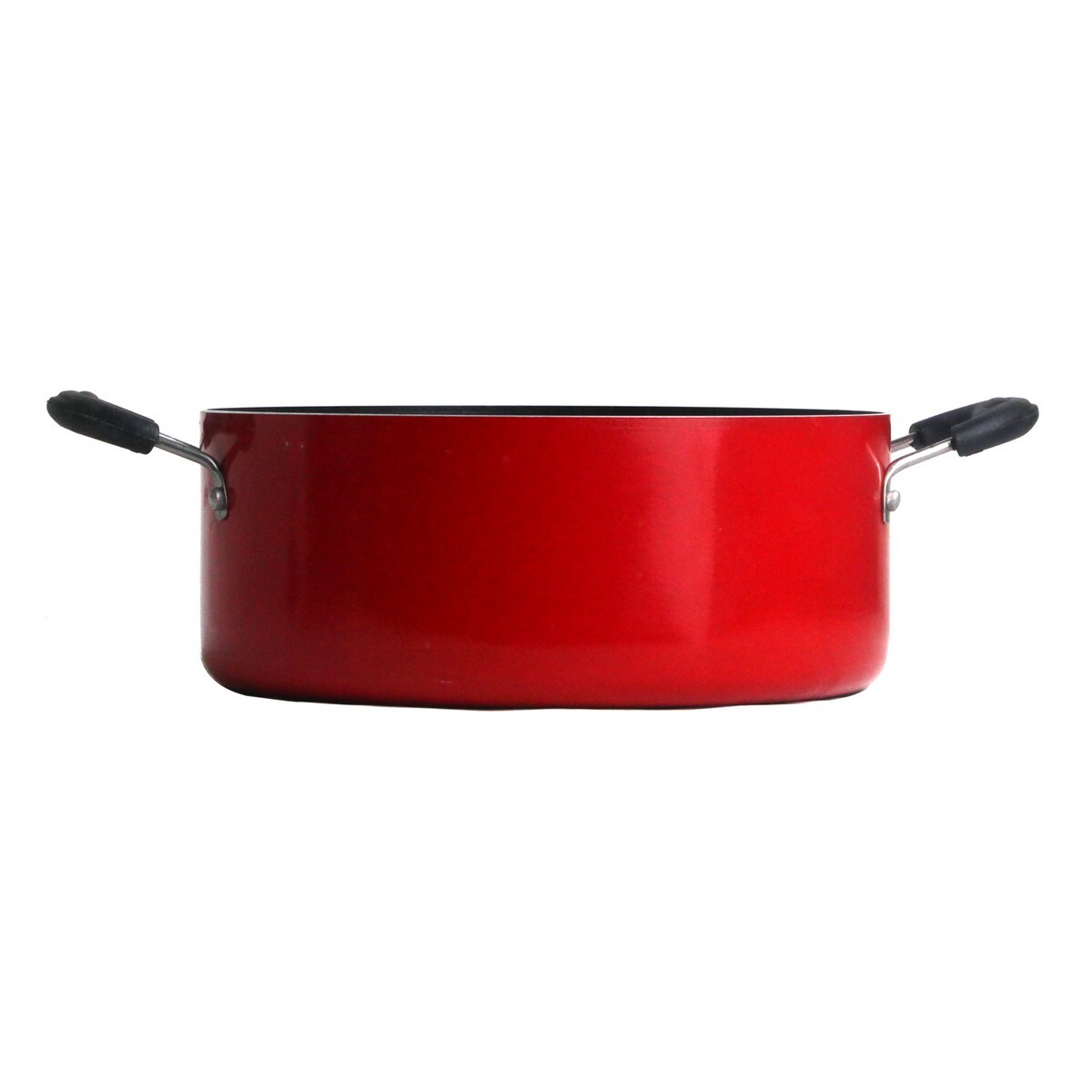 Chefline Non-Stick Casserole + Stainless Steel Steamer With Glass Lid 24cm