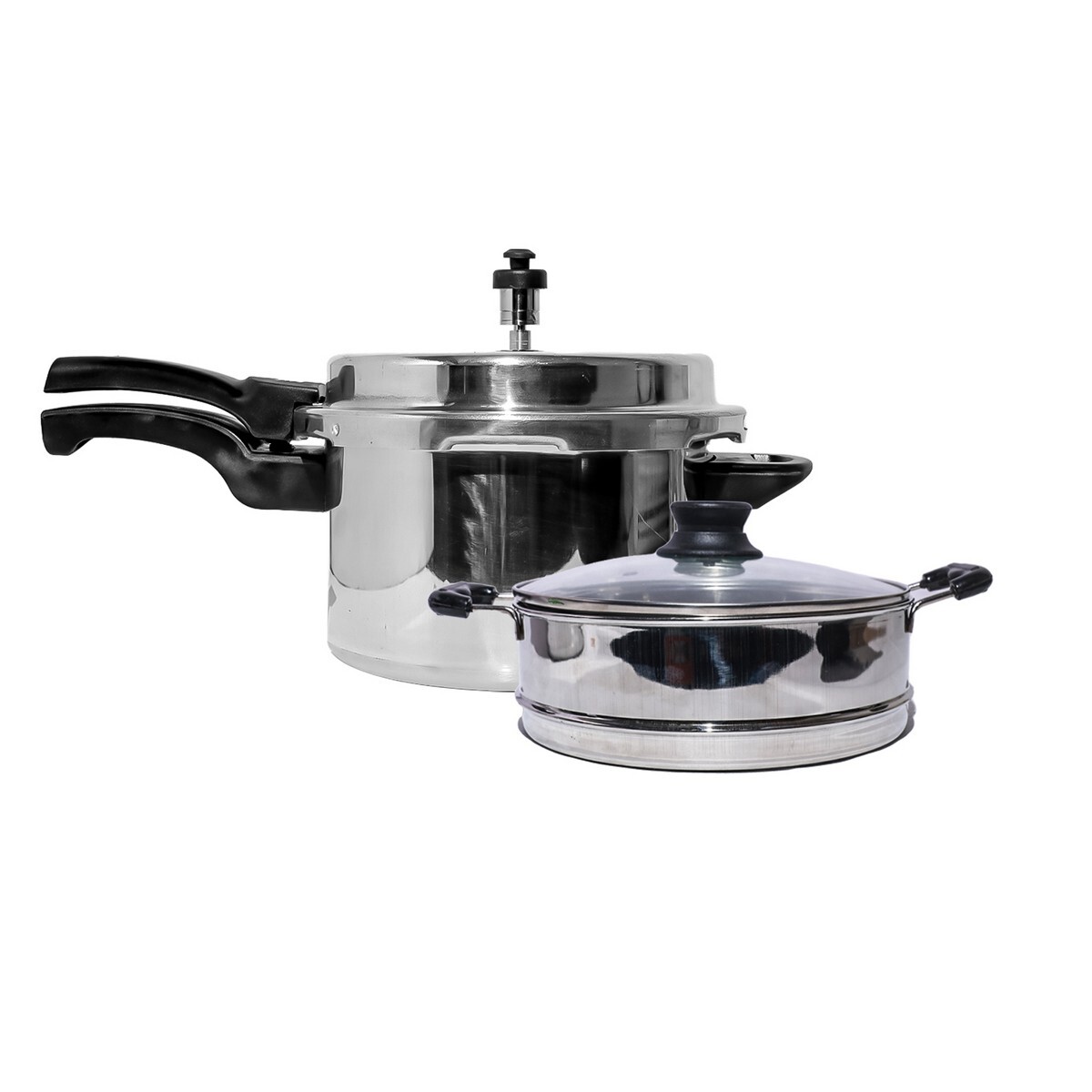 Chefline Cooker 5L & Steamer With Lid 2in1