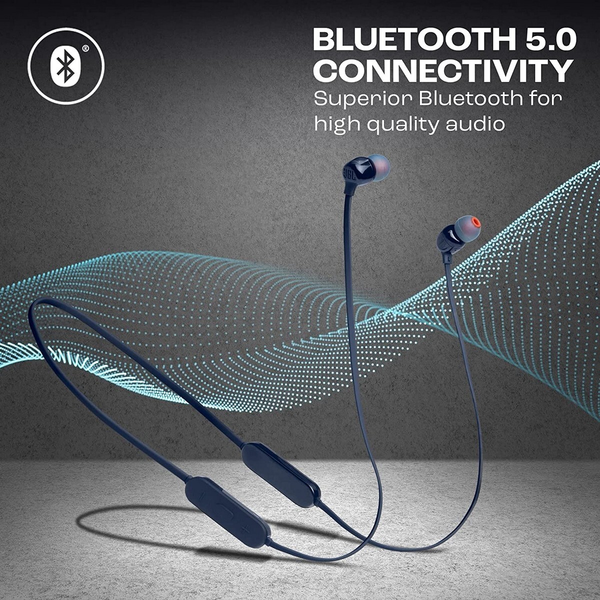 JBL Bluetooth Neckband T175BT Blue