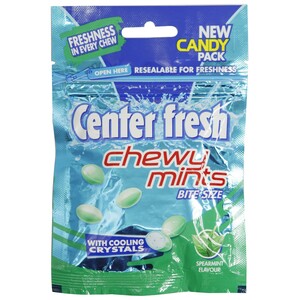 CENTER FRESH Chewy Mints Pouch 60g