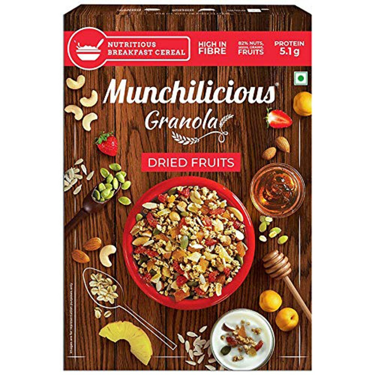 Munchilicious Dry Fruit Granola Cereal 500g