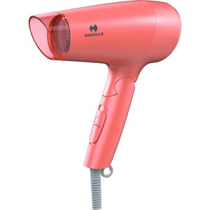 Havells HD2223 1200 Watts Foldable & Travel Friendly Hair Dryer, 3 Heat  Settings, with Overheat Protection