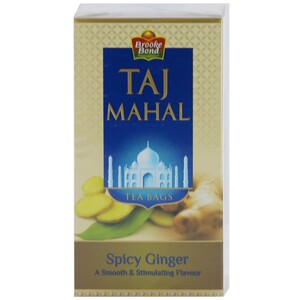 Brook Bond Taj Mahal Spicy Ginger Tea Bags 25's