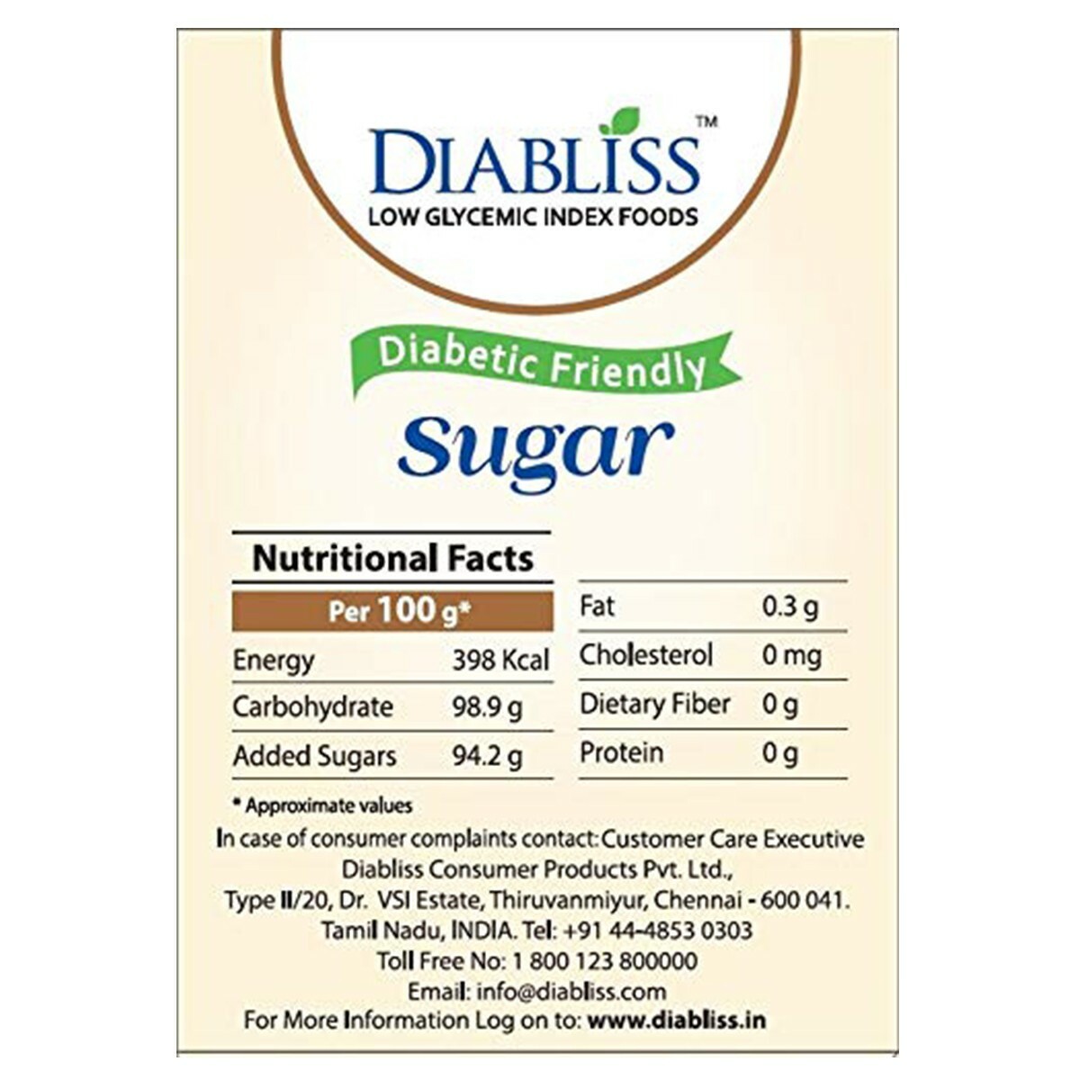 Diabliss Herbal Ginger Tea 100gm