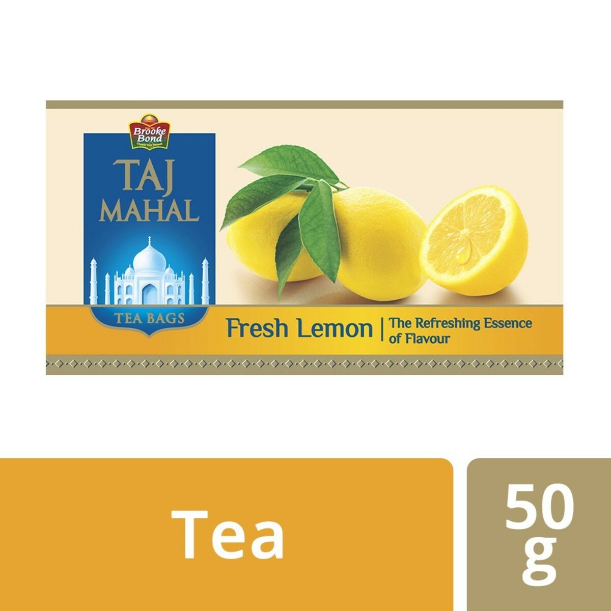 Brooke Bond Taj Mahal Lemon Tea 25 Tea Bags