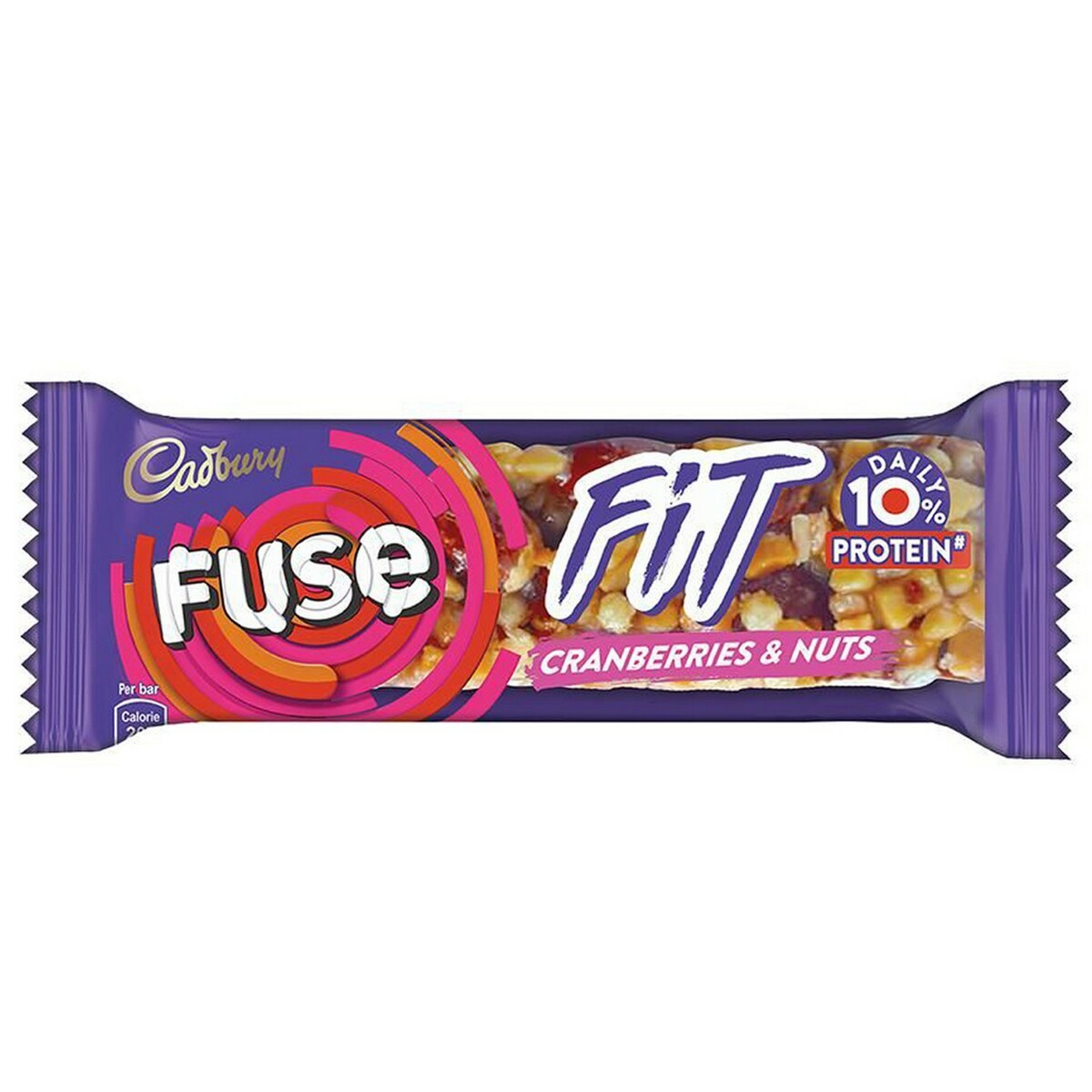 Cadbury Fuse Fit Cranberries & Nuts 41g