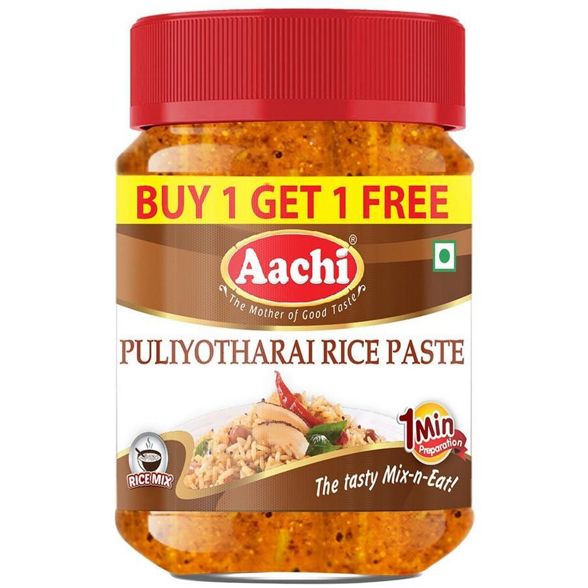 AACHI Puliyotharei Rice Paste1+1 200g