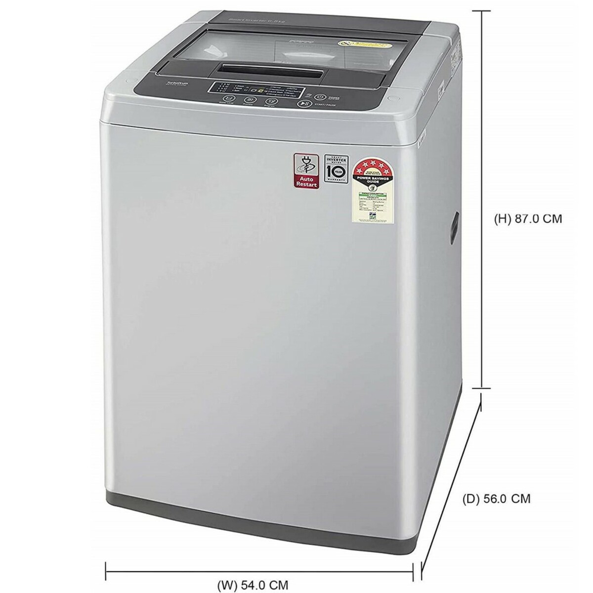 LG Fully Automatic Washing Machine T65SKSF4Z 6.5KG