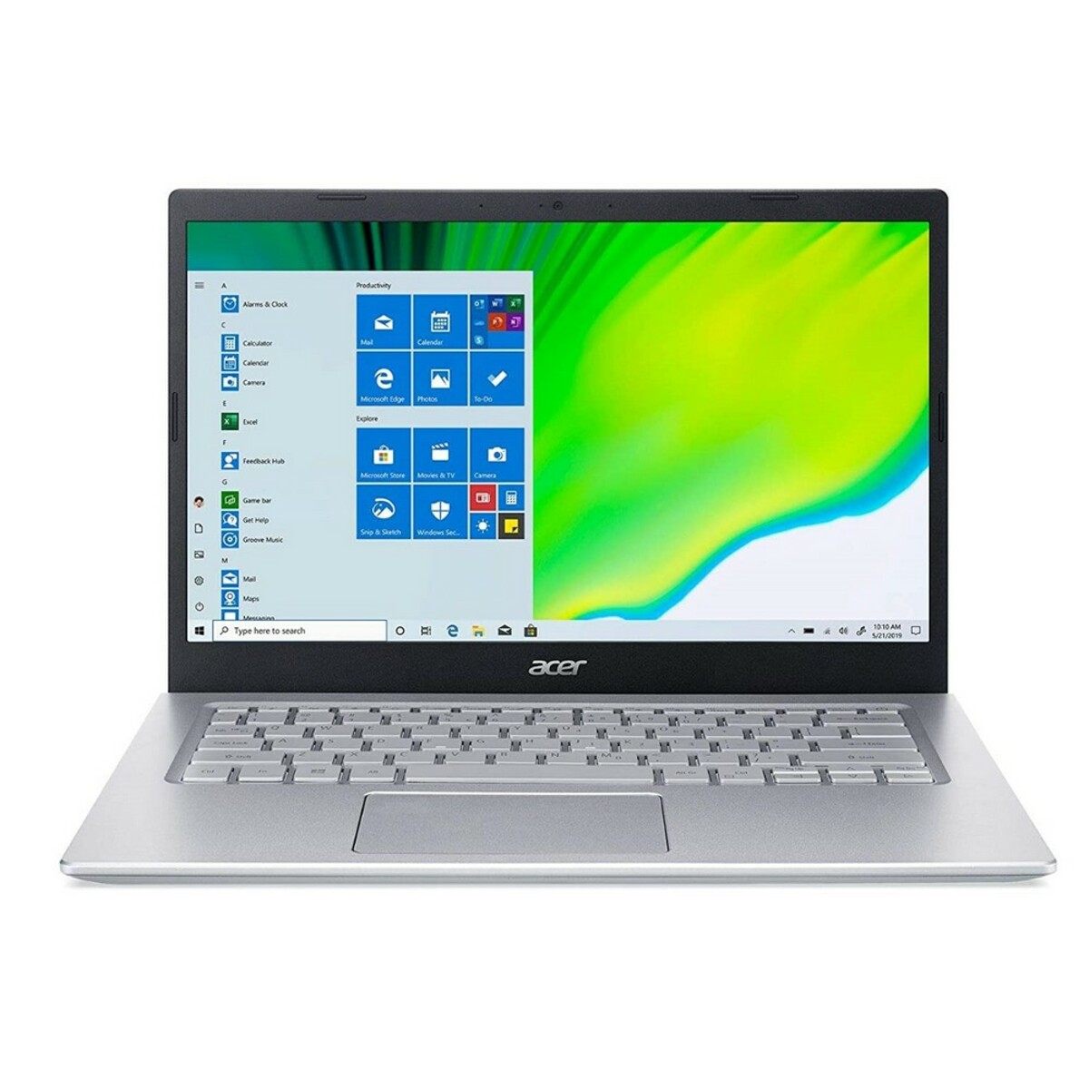 Acer Notebook A514-54G Core i5 11th Gen 14" Win10 Silver