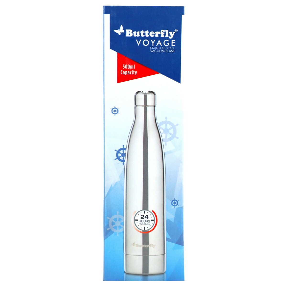 Butterfly Voyage Stailess Steel Vaccum Flask 500ml