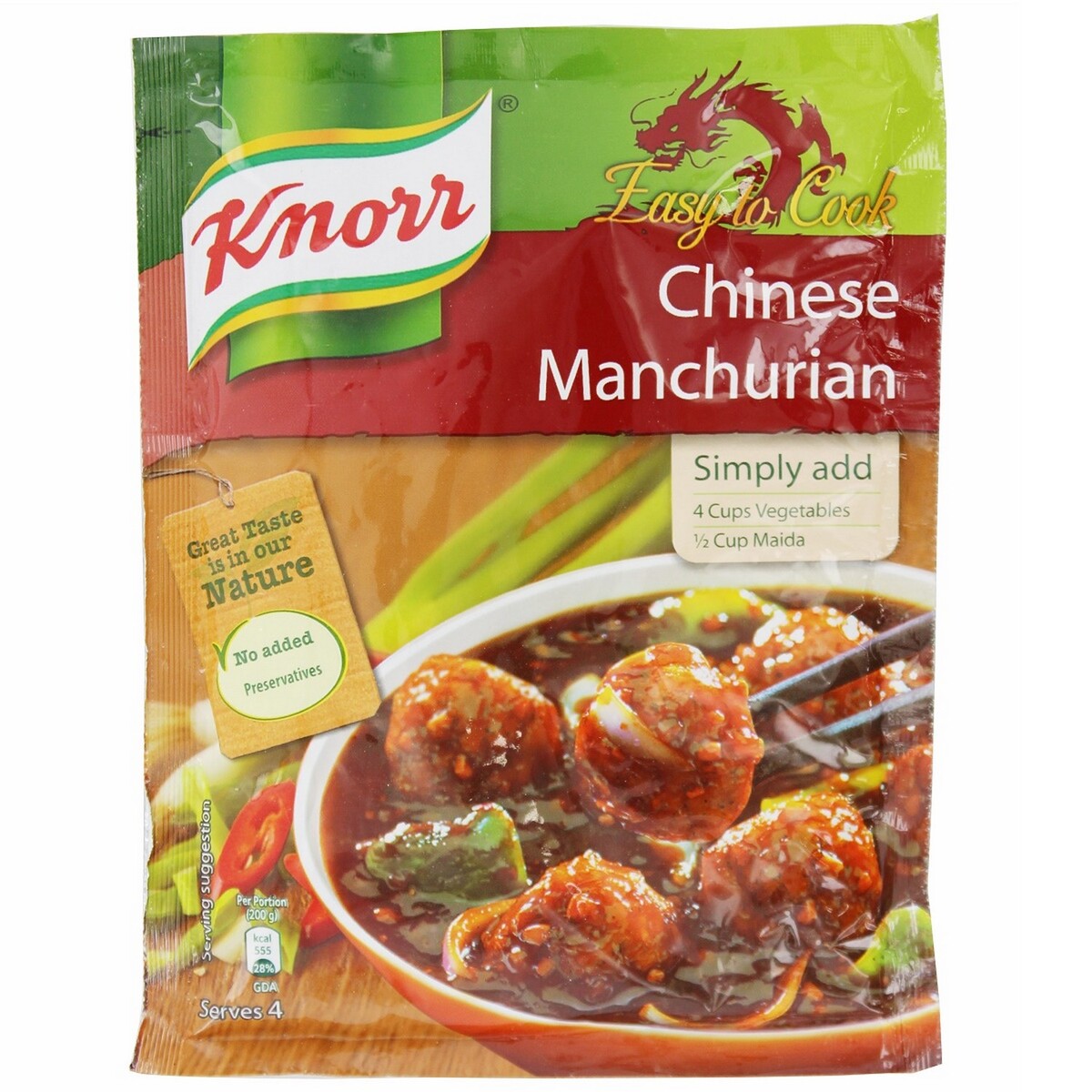 Knorr Chinese Manchurian Recipe Mix 55g