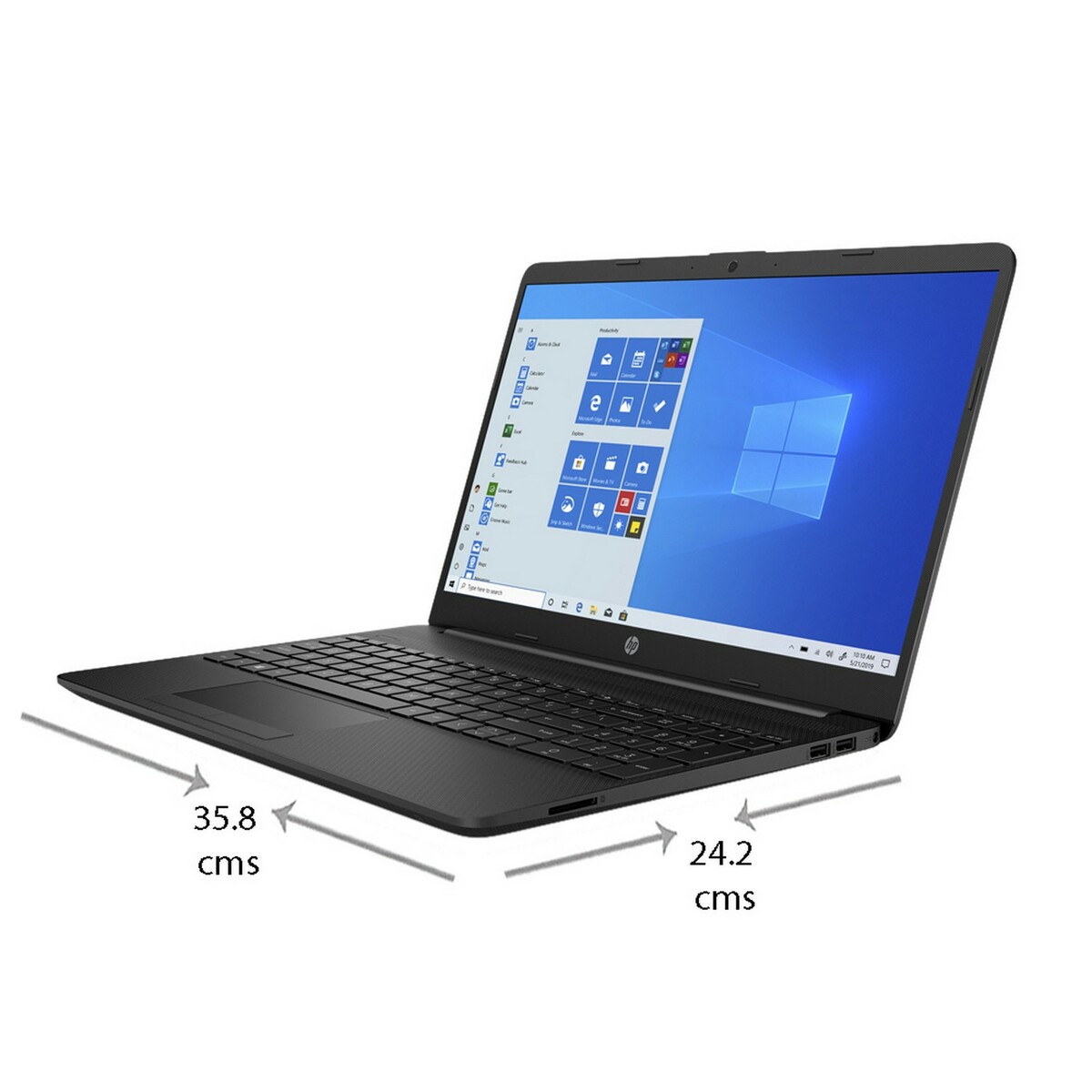 HP Notebook GY0001AU Athlon 15.6" Win10 Black