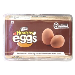 UPF Healthy Eggs Brown 6pc