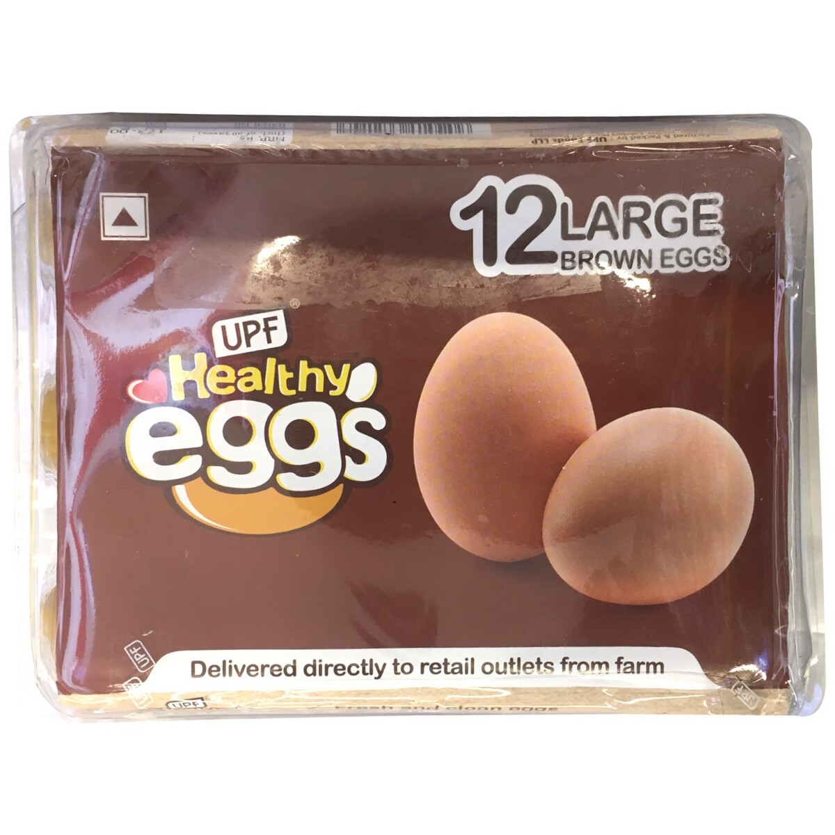 UPF Healthy Eggs Brown 12pc