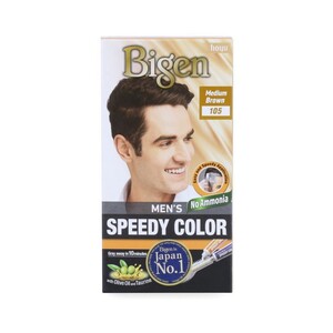 Bigen  Hair Color Men's Speedy Medium Brown 105