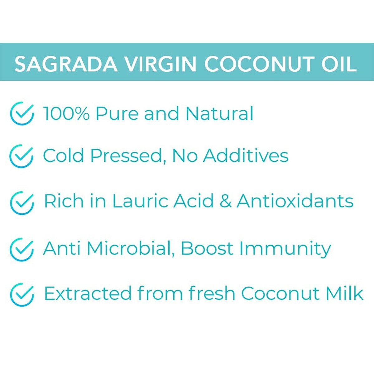 Sagrada Virgin Coconut Oil 500ml