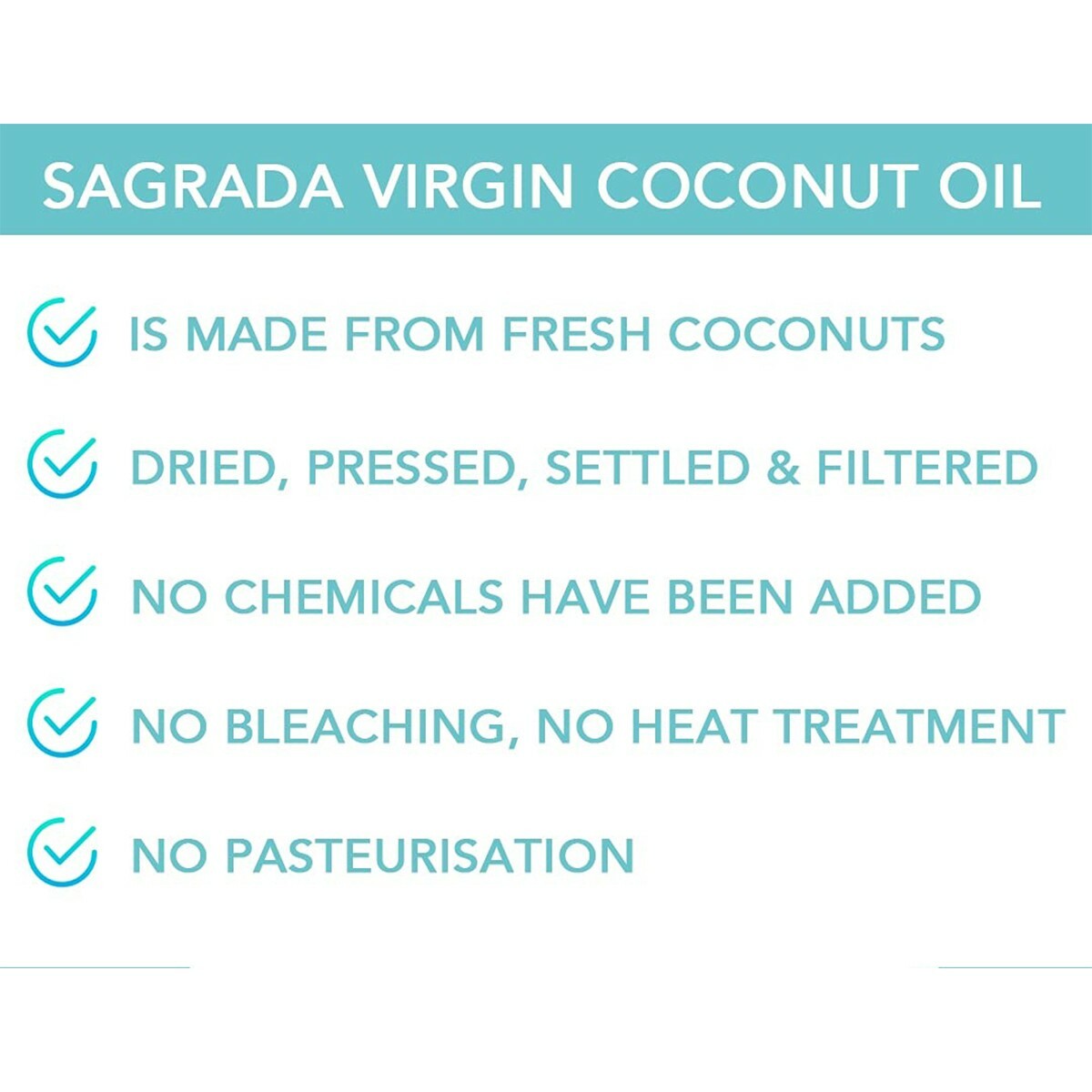 Sagrada Virgin Coconut Oil 500ml