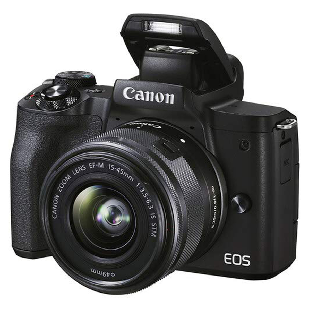 Canon EOS M50 Mark II 15-45mm f/3.5-6.3 IS STM DSLR Camera