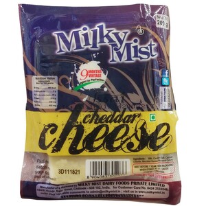 Milky Mist Cheddar Cheese 200gm