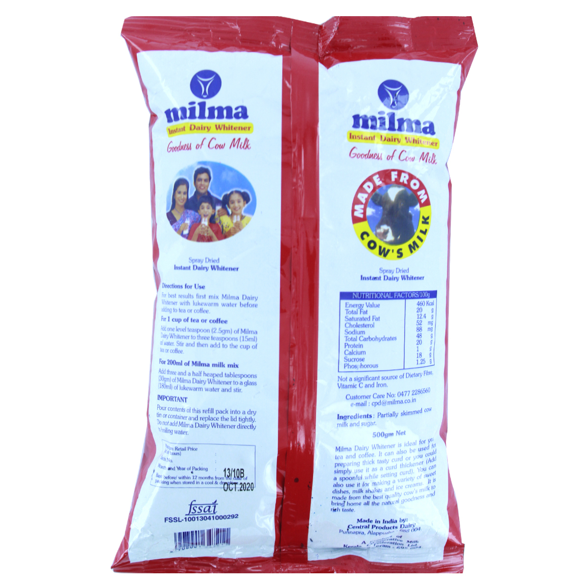 Milma Instant Dairy Whitener 500g